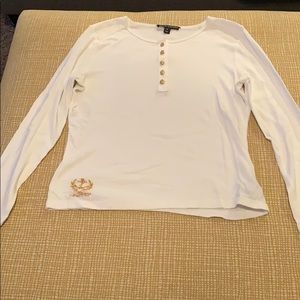 White long sleeve shirt